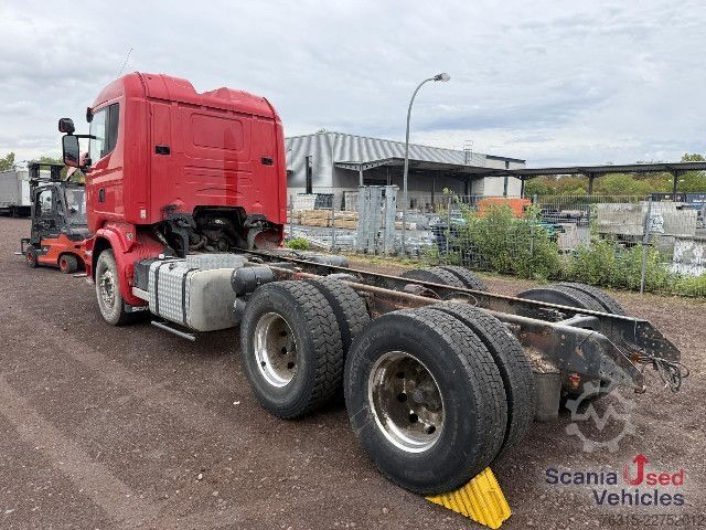 Sunkvežimio važiuoklė Scania R 580 LB 6x4 MSA - ENGINE IS DAMAGED