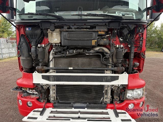 Sunkvežimio važiuoklė Scania R 580 LB 6x4 MSA - ENGINE IS DAMAGED
