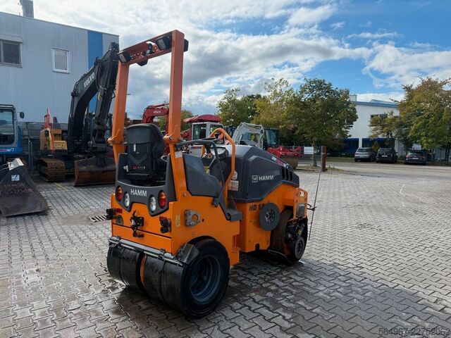 单钢轮压路机 HAMM HD12i VT Kombiwalze neues Modell