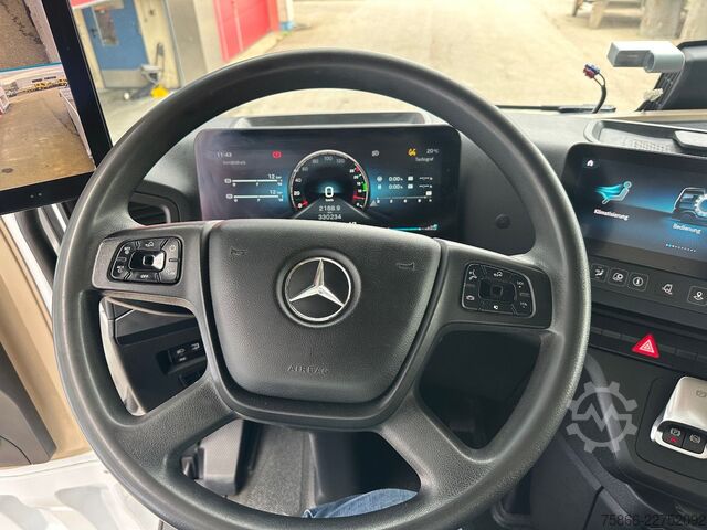 Flatbed truck MERCEDES-BENZ 2653 L 6x4 Actros 5 HiabXHipro232ES6 bis 16.90m