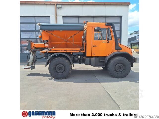 Специјално возило Unimog U 130 4x4, Kipper, Zapfwelle vorne+hinten,