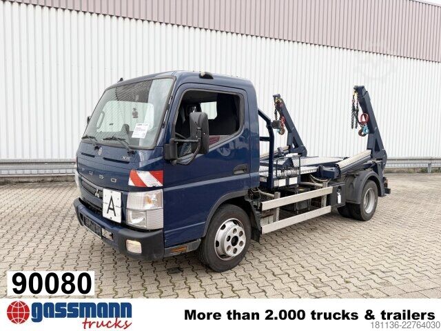 Furgão basculante Mitsubishi Canter Fuso 7C15 4x2, AT-Motor, Tele-Absetzer,