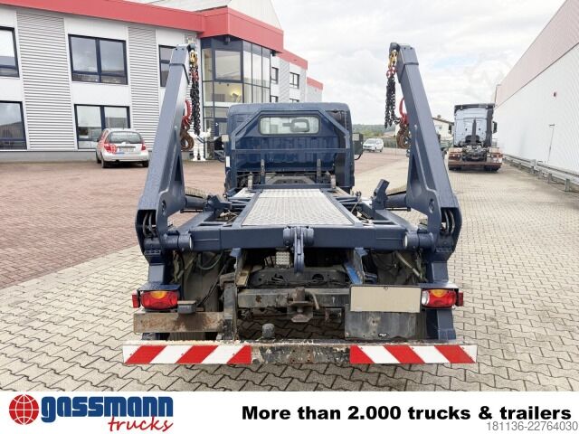 Furgão basculante Mitsubishi Canter Fuso 7C15 4x2, AT-Motor, Tele-Absetzer,