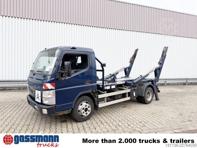 Furgão basculante Mitsubishi Canter Fuso 7C15 4x2, AT-Motor, Tele-Absetzer,