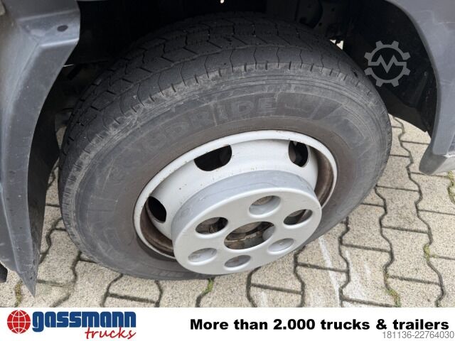 Furgão basculante Mitsubishi Canter Fuso 7C15 4x2, AT-Motor, Tele-Absetzer,