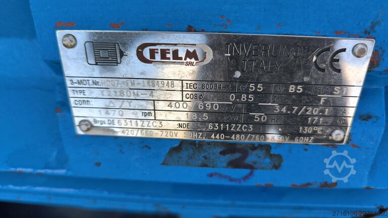 Schraubenspindelpumpe Varisco V100-2 ST4
