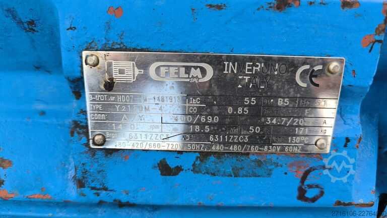 Schraubenspindelpumpe Varisco V100-2 ST4