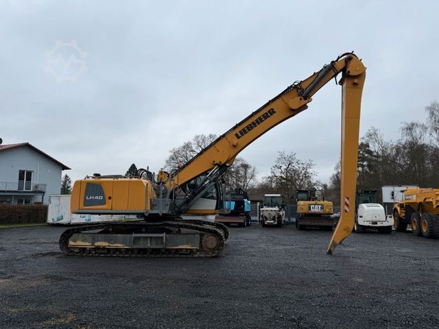 Chain excavator LIEBHERR LH40C Litronic Industry Long reach 43 Ton