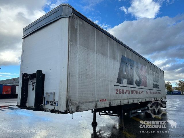 Treler separa terbuka dengan kanvas Kögel Semitrailer Curtainsider Standard