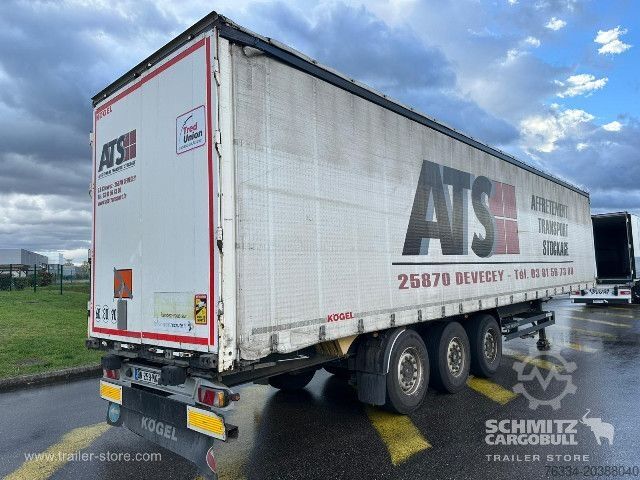 Treler separa terbuka dengan kanvas Kögel Semitrailer Curtainsider Standard