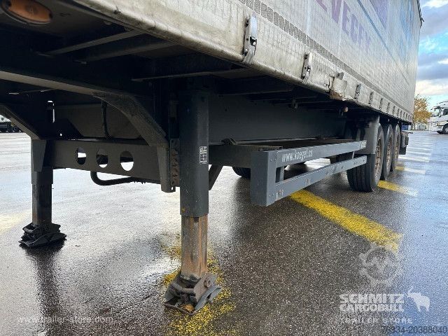 Treler separa terbuka dengan kanvas Kögel Semitrailer Curtainsider Standard