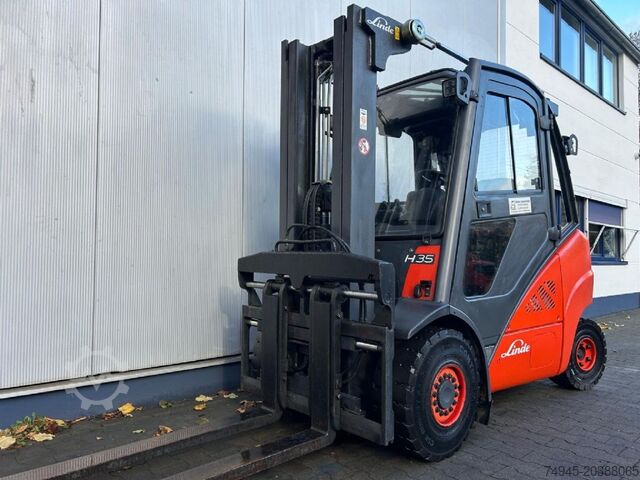 ディーゼル フォークリフト Linde H35D-01