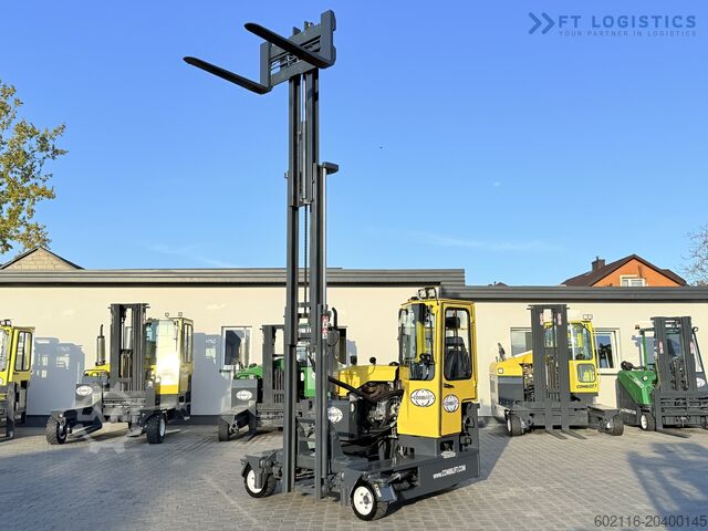 Dört yönlü forklift Combilift C3000 GAS TRIPLEX 4900 FREE LIFT CABIN