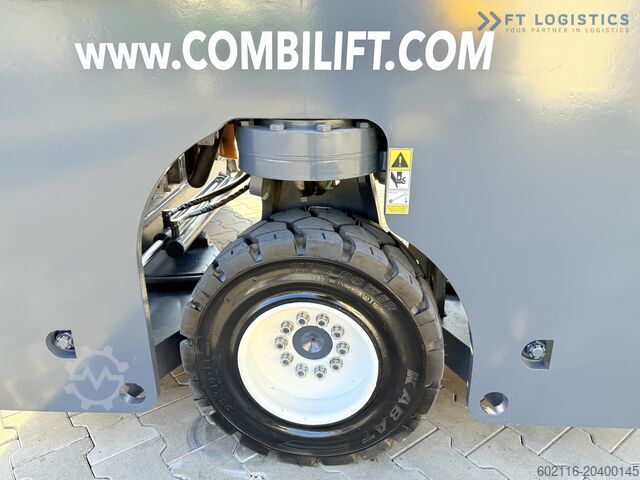Vierwege-Gabelstapler Combilift C3000 GAS TRIPLEX 4900 FREE LIFT CABIN