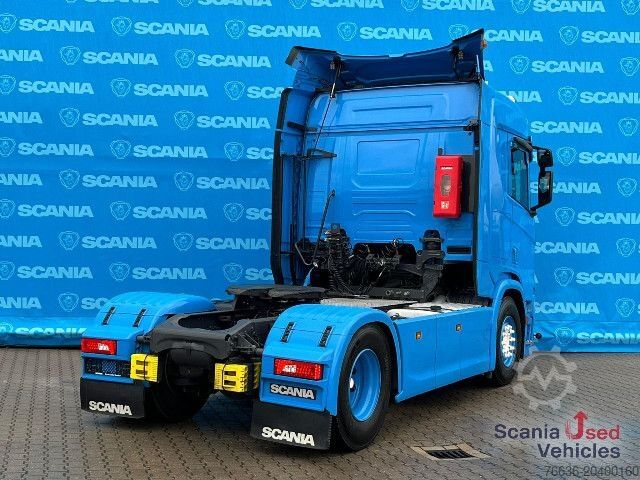 Tehlikeli madde kamyonu Scania R 450 A4x2NB RETARDER DIFF-L KIPPER HYDRO ADR-FL