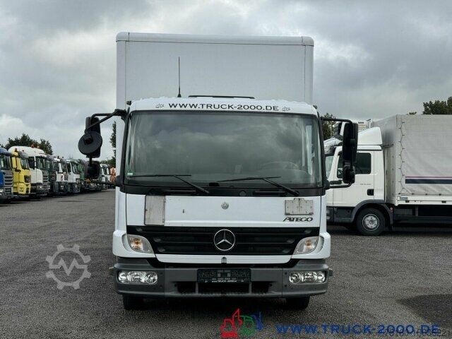 Xe thùng kín Mercedes-Benz 816 Atego Koffer Ladebordwand MBB 1.000Kg 3Sitze