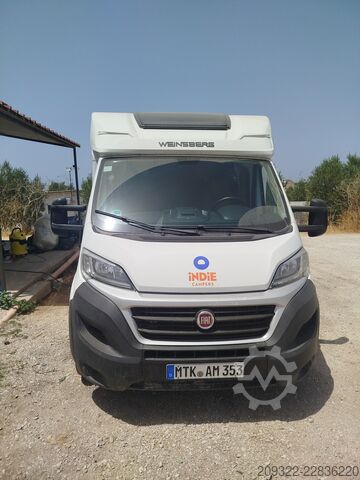Half-integraal camper Fiat Ducato Weinsberg Carasuite 650MF del 2020 | Manuale | Posti letto: 5