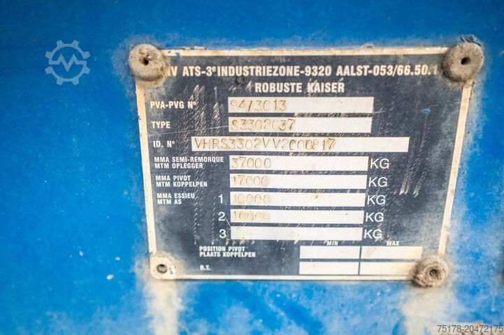 Tipper ROBUSTE-KAISER S3302G37 +HYRD. DEUR