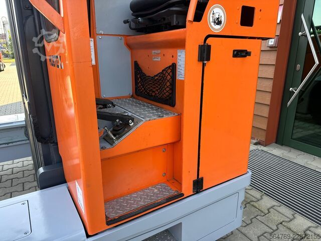 4-way forklift Hubtex DQ45 G //LPG//Triple//Only 1116 hours !