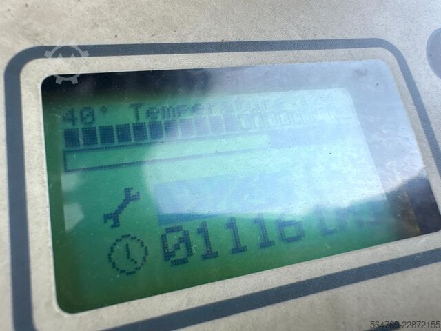 4-way forklift Hubtex DQ45 G //LPG//Triple//Only 1116 hours !