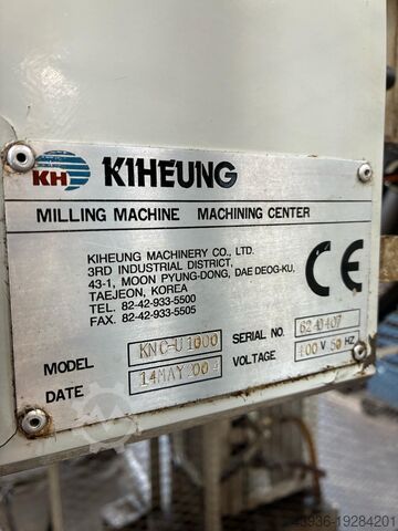 Jyrsintäkone 3200 x 1200 x 1600 mm KIHEUNG KNC-1000U