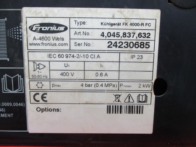آلة لحام FRONIUS TPS 4000 ( 3192)