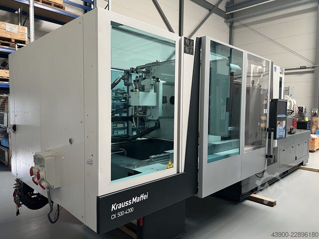 Injection moulding machine KraussMaffei KM 500 - 4300 CX