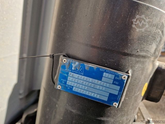 덤프 세미 트레일러 WIELTON Alu-Kastenmulde 51m³ BULK Master Kombitür