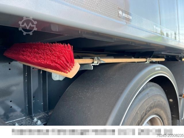 덤프 세미 트레일러 WIELTON Alu-Kastenmulde 51m³ BULK Master SOFORT!