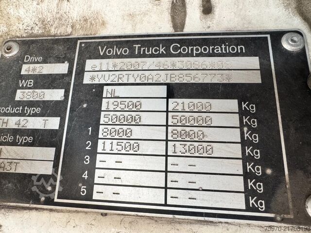  Volvo FH 460 4x2 2018 iParkCool Tacho V2