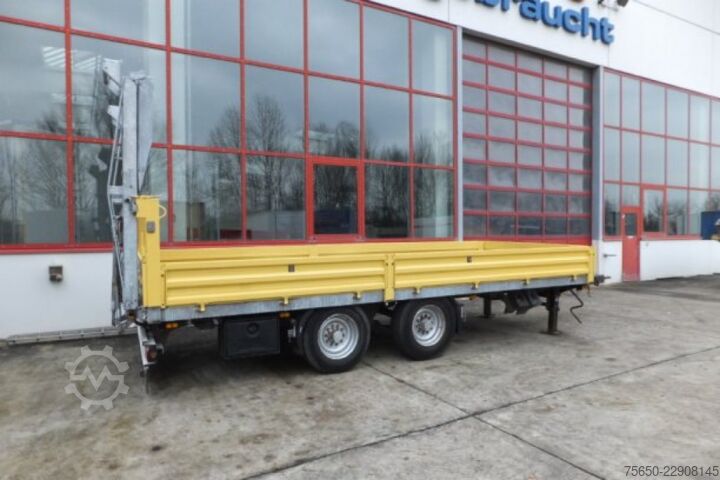 تریلر کفی کم ارتفاع Obermaier OS2-TUE135S  13,5 t Tandemtieflader