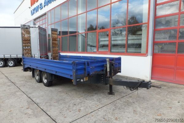 تریلر کفی کم ارتفاع Humbaur HBT10  Tandemtieflader