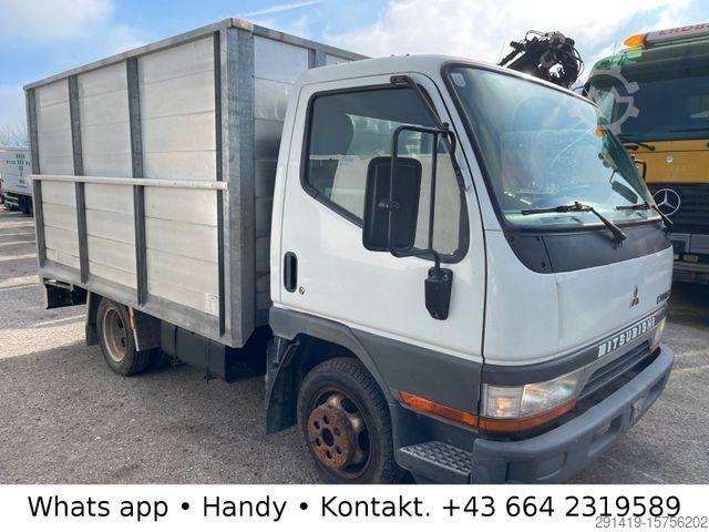 Trasportatore di bestiame MITSUBISHI Canter 35S Viehtransport Bj 1998