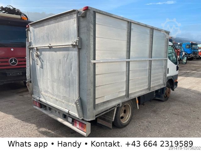 Trasportatore di bestiame MITSUBISHI Canter 35S Viehtransport Bj 1998