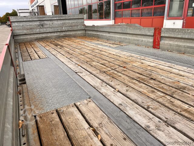 Remolque de plataforma baja Schmid Fahrzeugbau TUE 105SR  Tandemtieflader, Luftgefedert