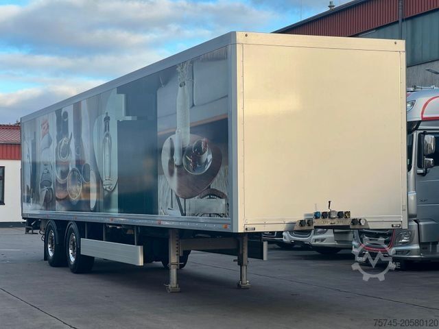 Semirremolque caja  WÜLLHORST * WIE NEUWERTIG * 2T LBW * LIFT * SAF