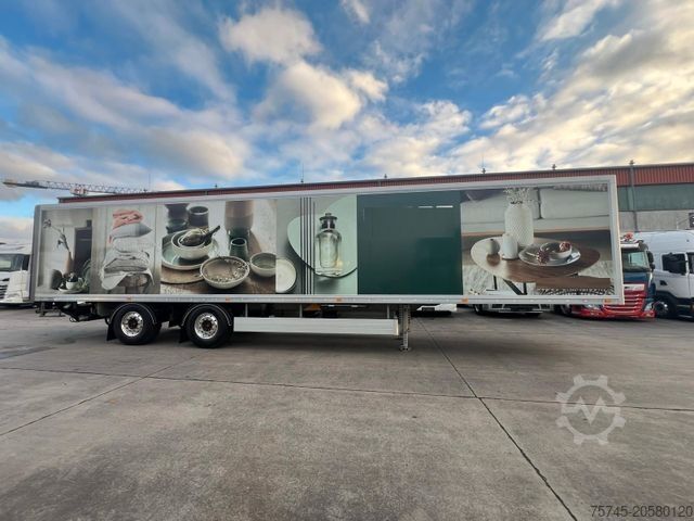 Semirremolque caja  WÜLLHORST * WIE NEUWERTIG * 2T LBW * LIFT * SAF