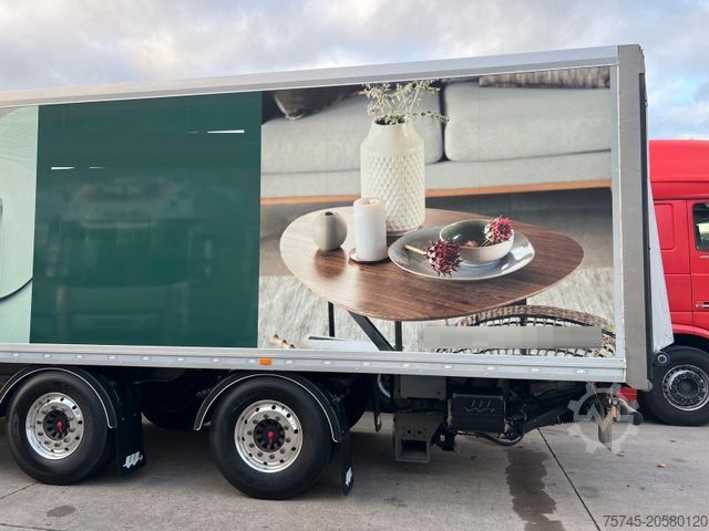 Semirremolque caja  WÜLLHORST * WIE NEUWERTIG * 2T LBW * LIFT * SAF