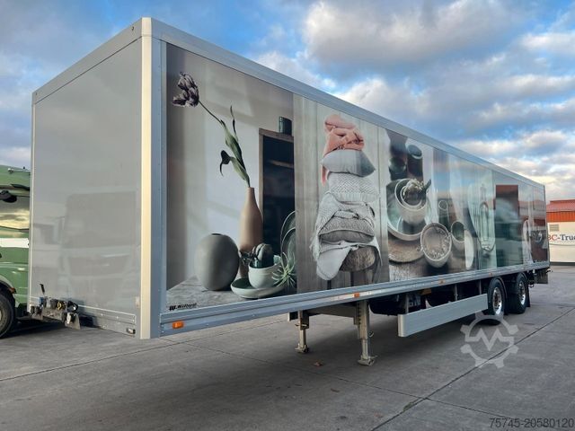 Semirremolque caja  WÜLLHORST * WIE NEUWERTIG * 2T LBW * LIFT * SAF