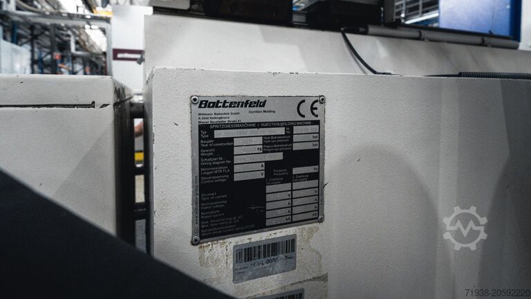 Iesmidzināšanas formēšanas mašīna BATTENFELD HM 300/1330