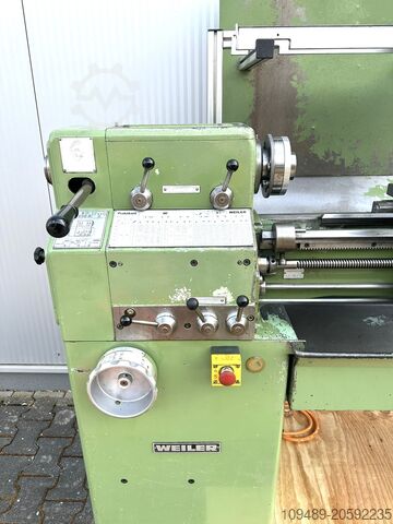 Mesin bubut spindle utama/penarik / WEILER-800R WEILER Praktikant 800 R