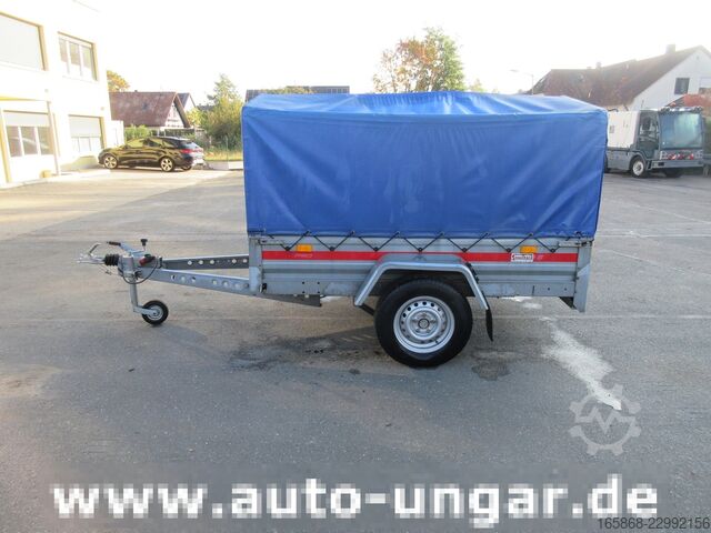 খোলা ট্রেলার সঙ্গে ত্রিপল Temared Tema Anhänger 1.000kg Tieflader Plane