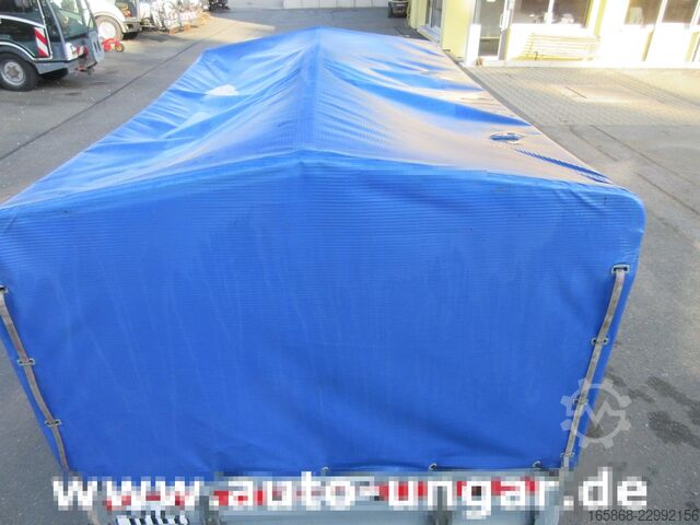 খোলা ট্রেলার সঙ্গে ত্রিপল Temared Tema Anhänger 1.000kg Tieflader Plane