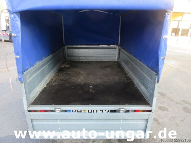 খোলা ট্রেলার সঙ্গে ত্রিপল Temared Tema Anhänger 1.000kg Tieflader Plane