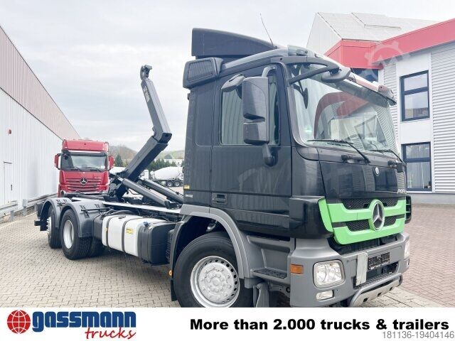 Kamion s kipom s pomičnim kontejnerom Mercedes-Benz Actros 2546 L 6x2/45 NLA, Retarder,