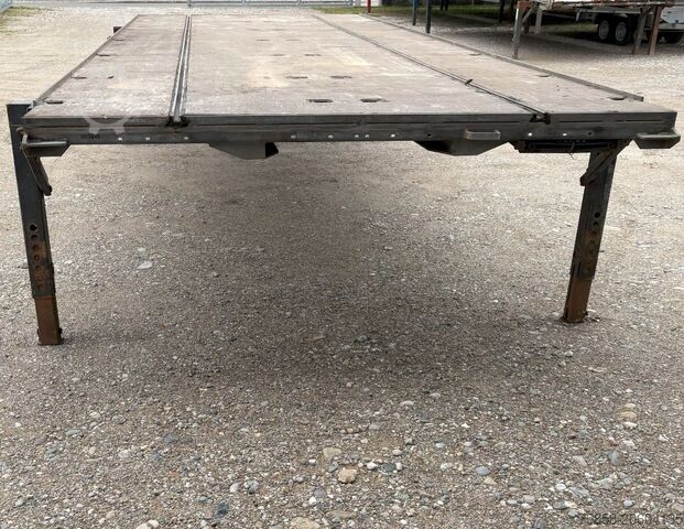 Výmenná plošina Wecon Plattform mittig+außen Zurringe verzinkt