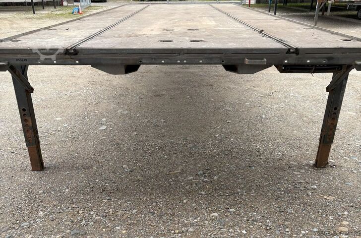 Výmenná plošina Wecon Plattform mittig+außen Zurringe verzinkt