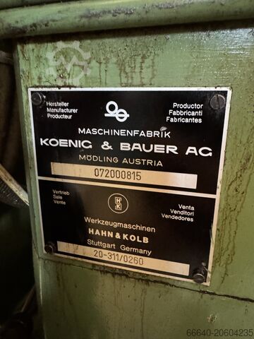 Máquina de retificação sem centros Koenig & Bauer Multimat 250-2