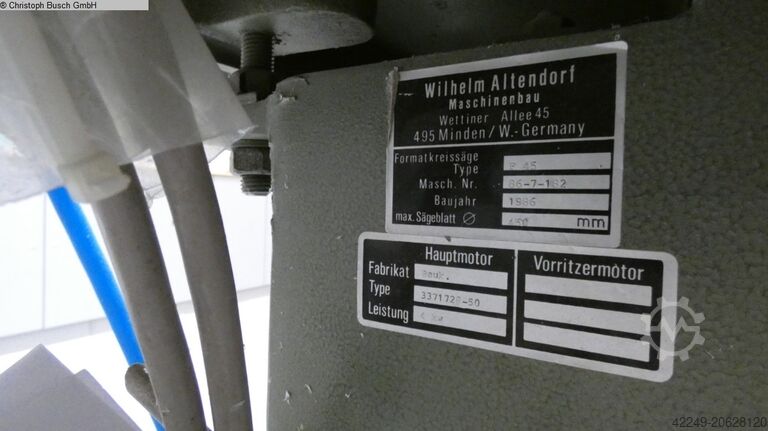 Serra circular ALTENDORF F45