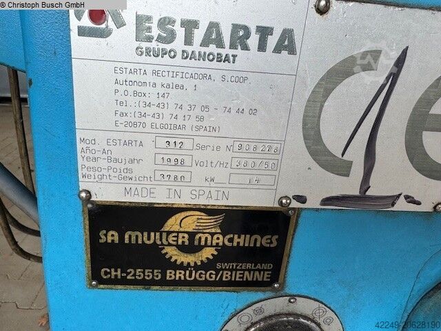 Бесцентрово-цилиндрический шлифовальный станок ESTARTA Typ 312